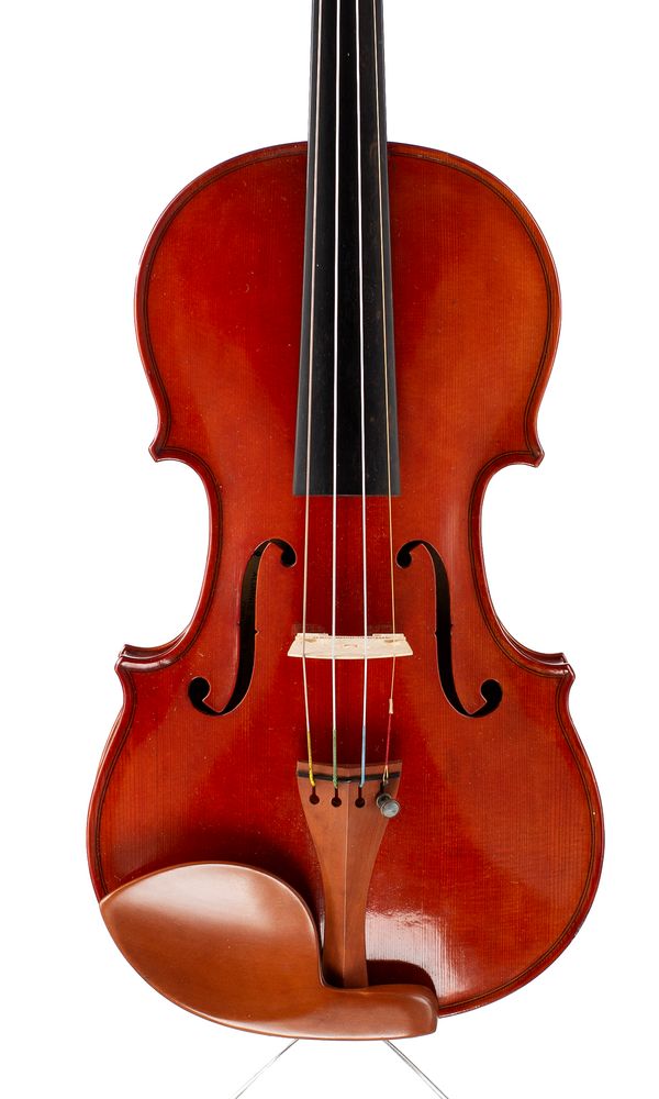 A violin by William J. Huggler, New York, 1991