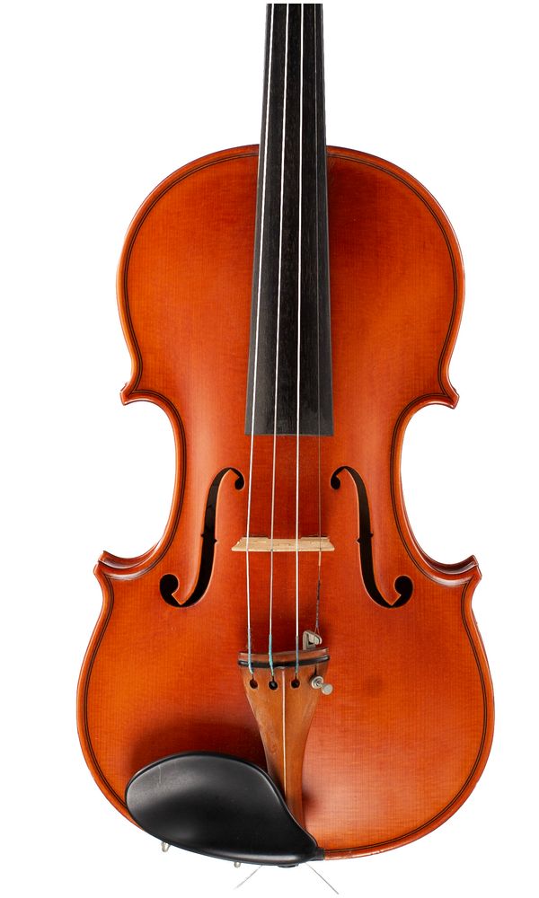 A violin, possibly by Istvan Konya, Tatabanya, 1986