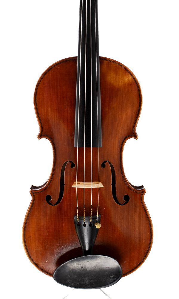 A violin, probably by W. B. Prince, London, 1922