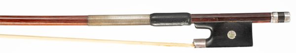 A silver-mounted violin bow by Charles Nicolas Bazin, Paris, circa 1900