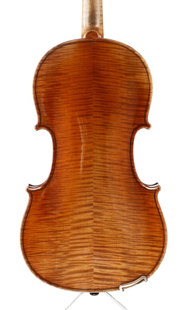 A violin, Mirecourt, circa 1920 - back
