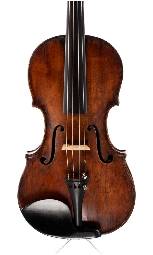 A violin, labelled [faintly]