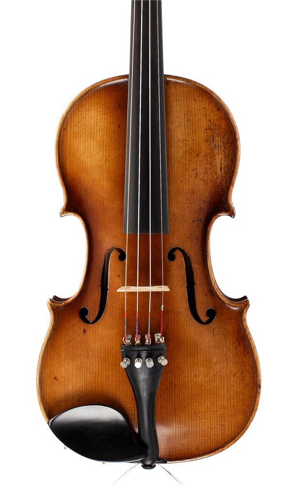 A violin, Workshop of Anton Schroetter, Mittenwald, 20th Century