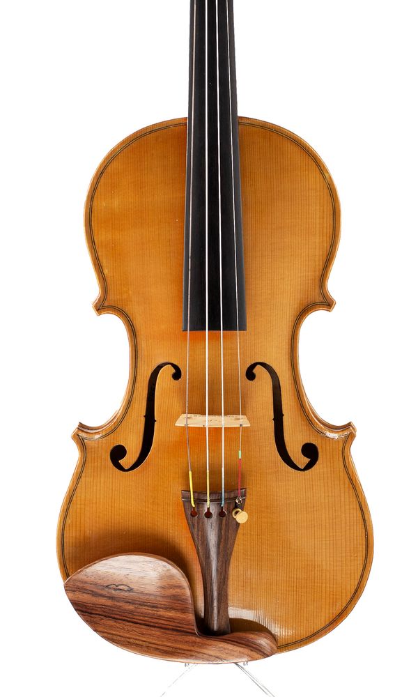 A violin by John Brodowski, Smithtown, L.I. N.Y. 1983