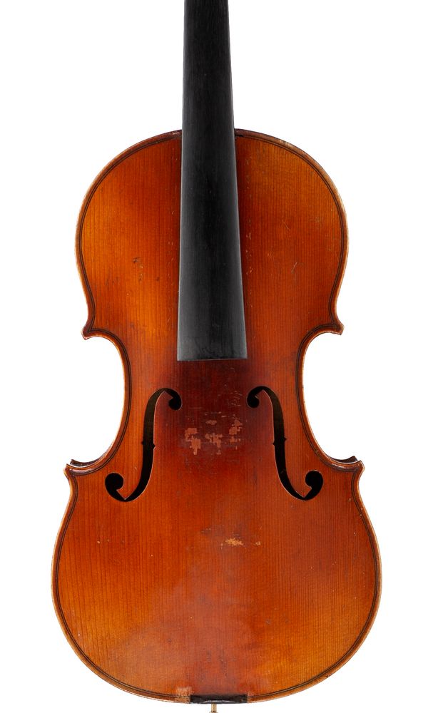 A violin, labelled J.T.L. - 3