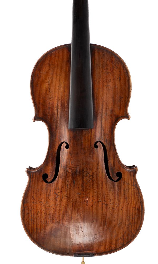 A violin, labelled Antonius Stradiuarius...