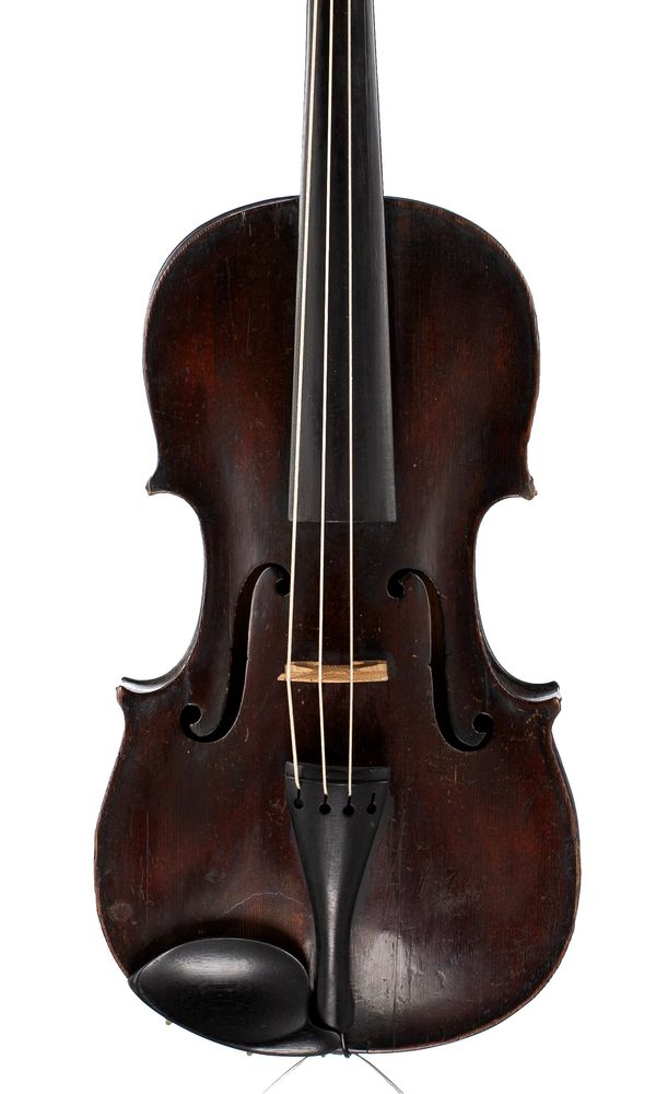 A violin, unlabelled