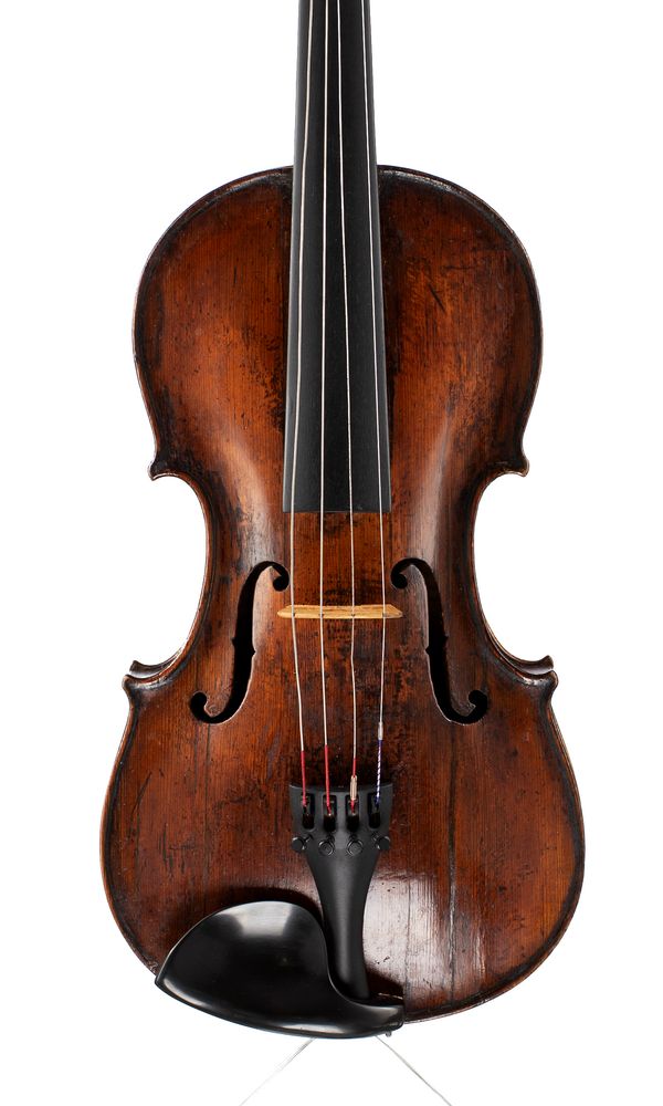 A violin, labelled Thompson & Son, London
