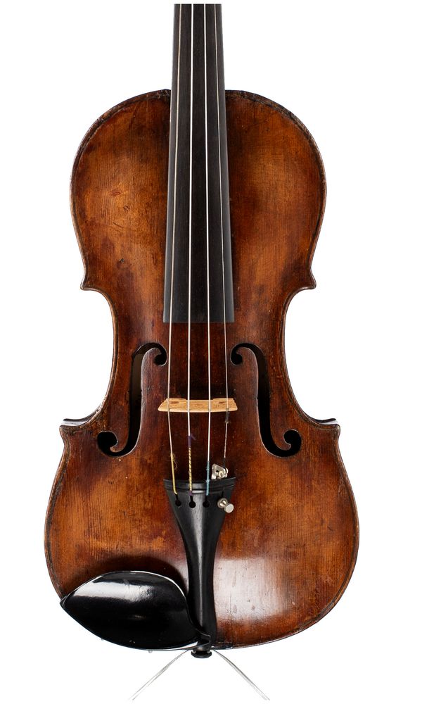 A violin, labelled Vincentius Vinaccio, Neapoli, 1776
