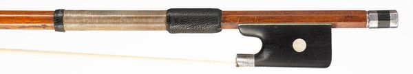 A silver-mounted violin bow, Germany, circa 1920