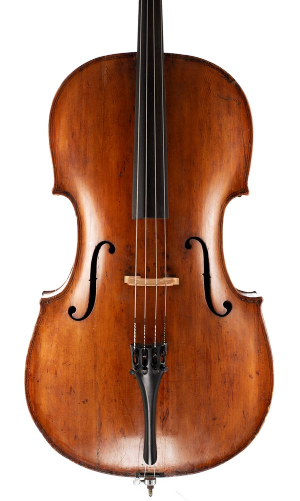 A cello, possibly England, 19th Century