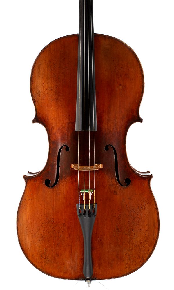 A cello, Caussin School, Mirecourt, circa 1880