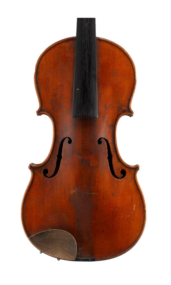 A seven-eighths sized violin, labelled Wolff Bros