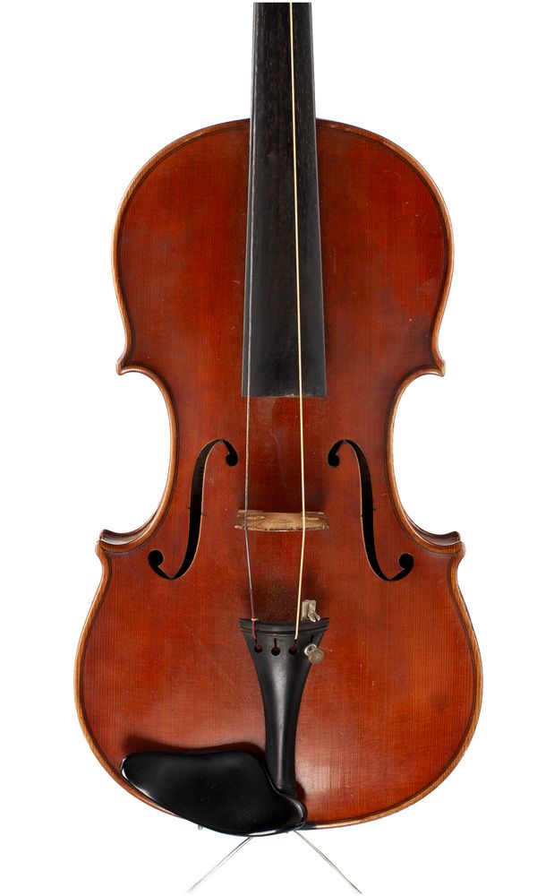 A violin, labelled Sivori