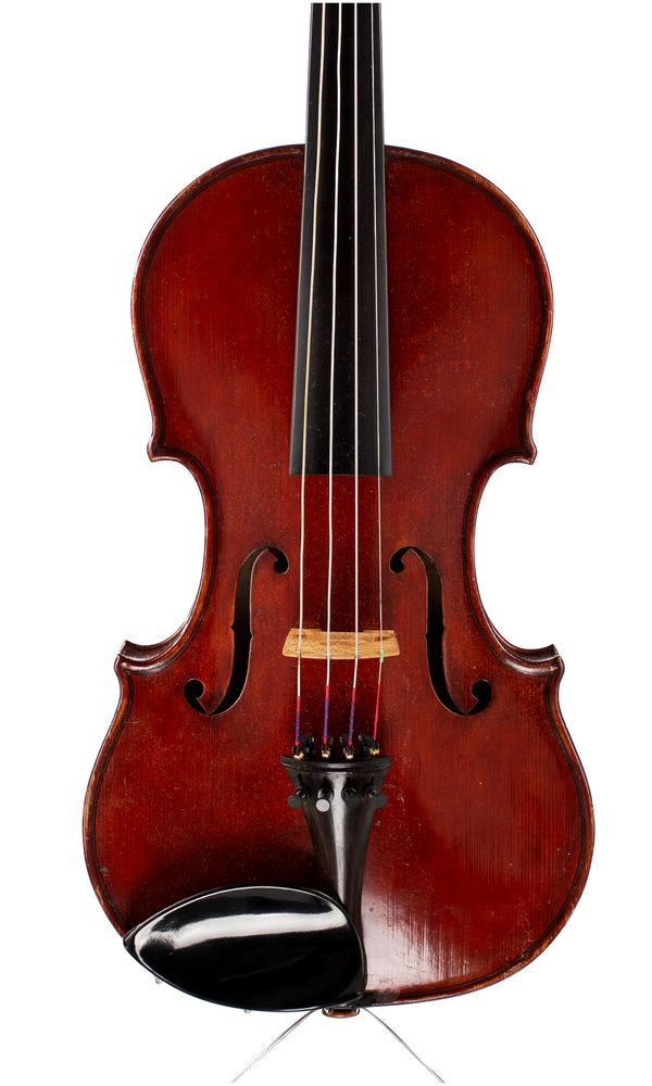 A violin, labelled William E. Pike
