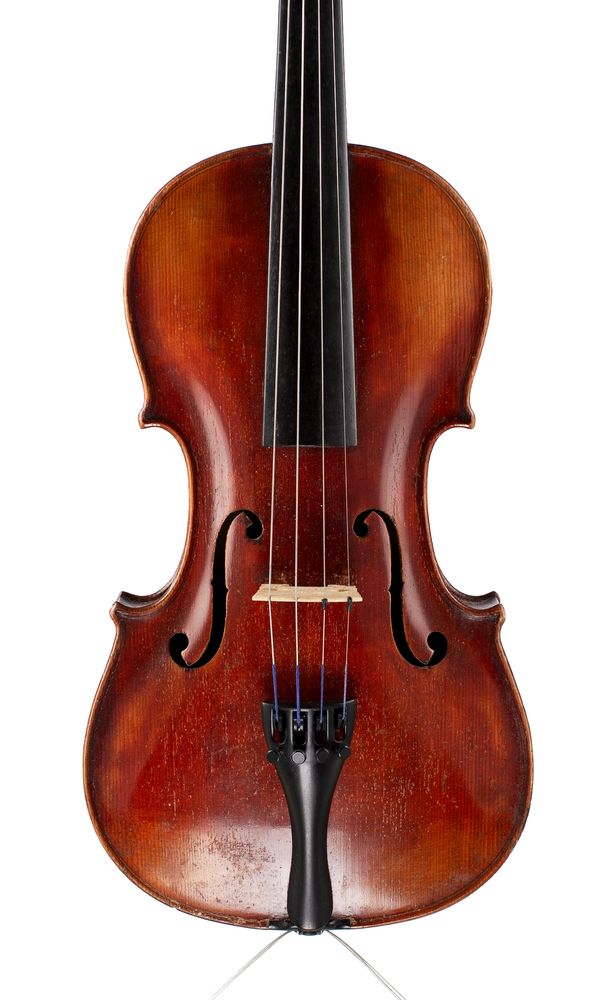 A violin, branded Stainer