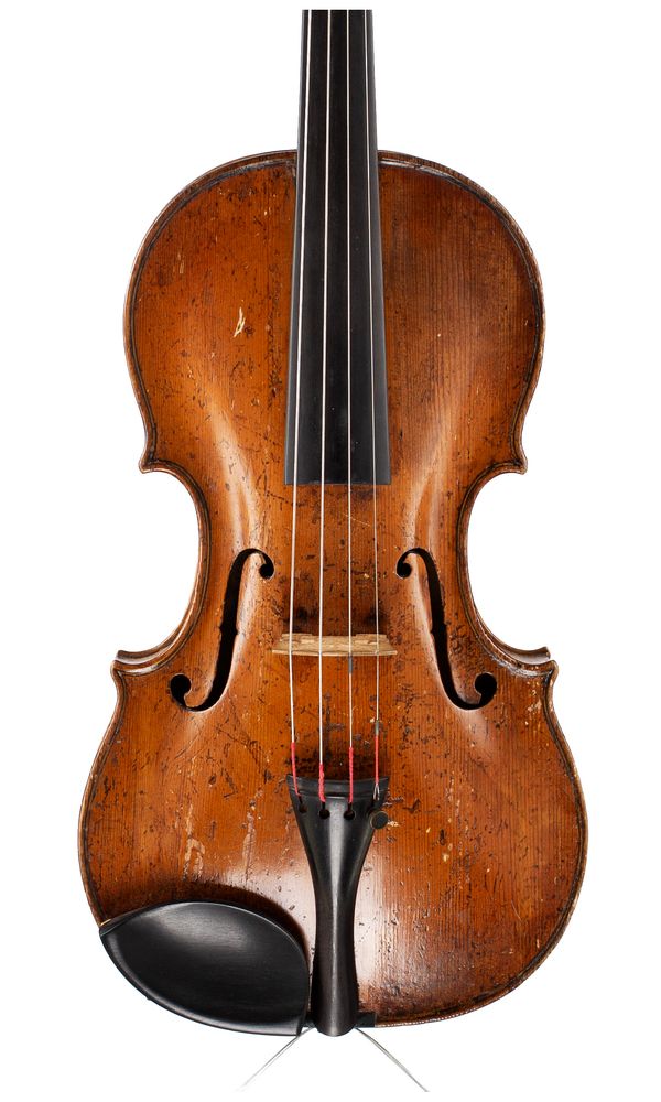 A violin, ascribed and probably by Peter Wamsley, London, 1743