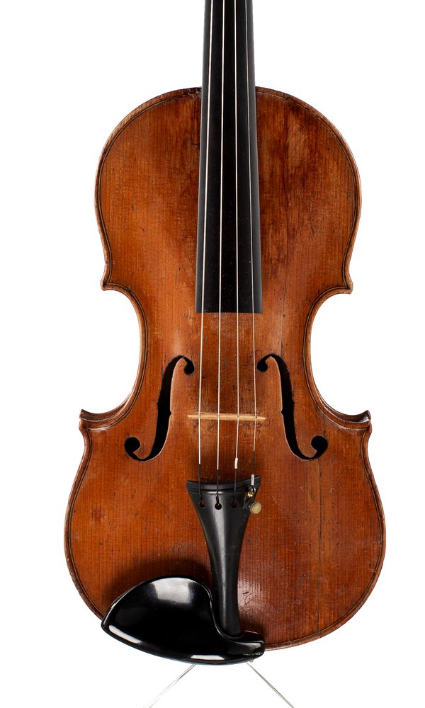 A violin, probably English, circa 1790