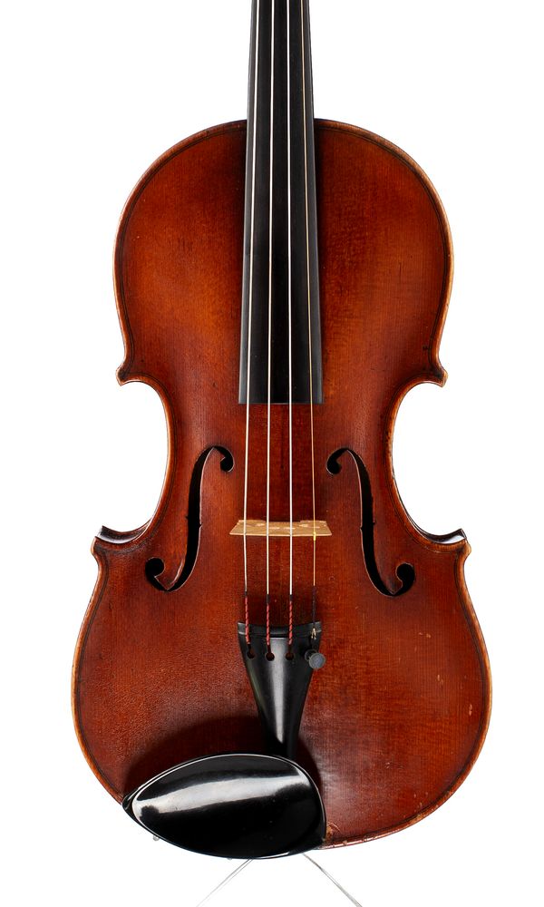 A violin by James Worden, Preston, 1901