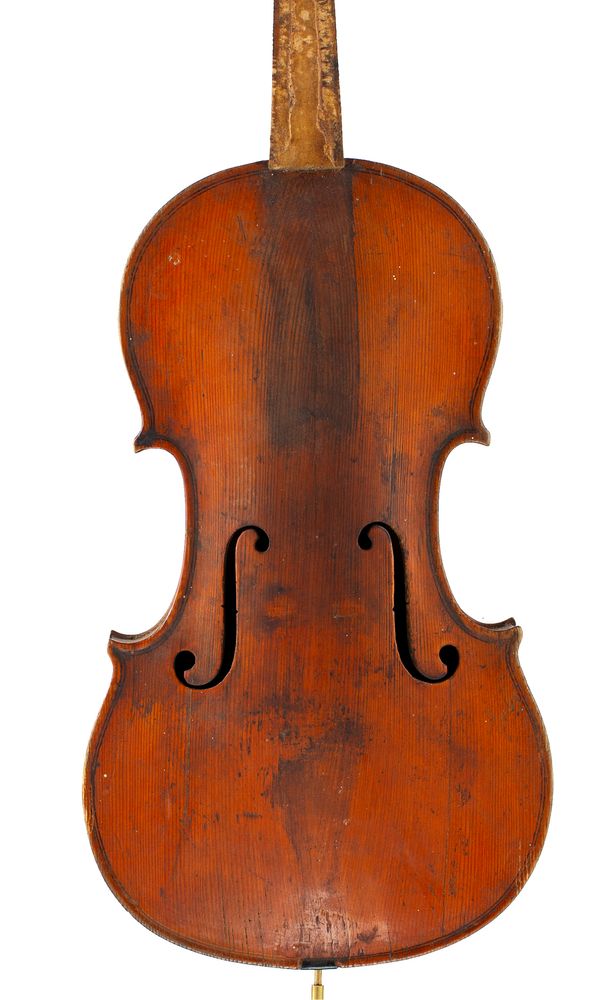 A violin, possibly by J. Crawford, Beith, 1833