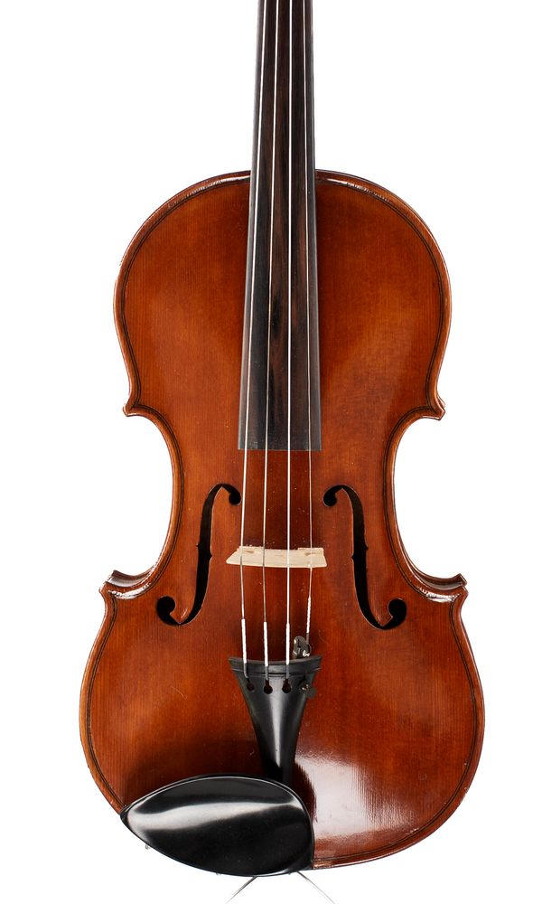 A violin by L. C. Hallett, Bexley, 1972