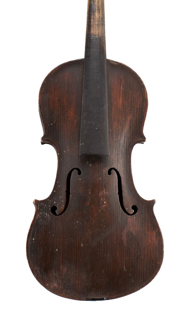 A violin, unlabelled