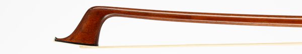 A silver-mounted violin bow, probably by Charles Nicolas Bazin, Paris, circa 1900