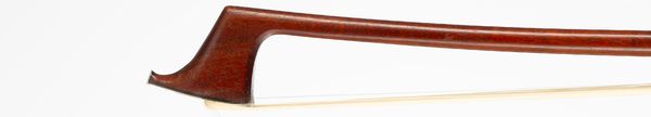 A silver-mounted three-quarter sized cello bow, Workshop of Finkel, Switzerland, circa 2000