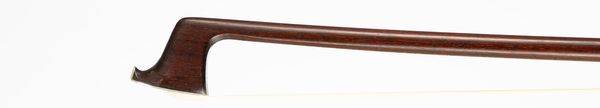 A silver-mounted violin bow by Malcolm Taylor, England, circa 1990