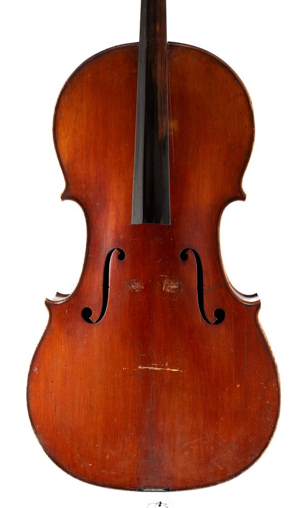 A cello, France, circa 1900