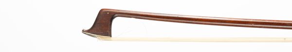 A silver and white metal-mounted violin bow, Workshop of W. E. Hill & Sons, England, circa 1920