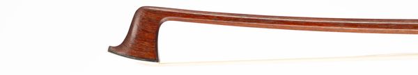 A nickel-mounted violin bow, Workshop of Robert Reichel, Germany, circa 1950