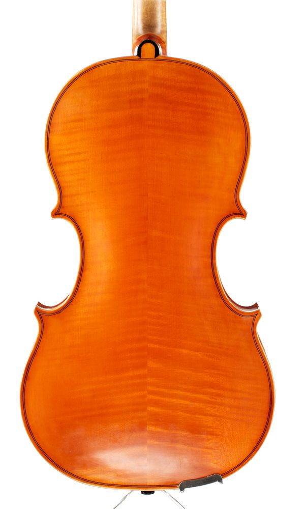 A viola by Geoffrey Hough, Stourbridge, 1987 - back