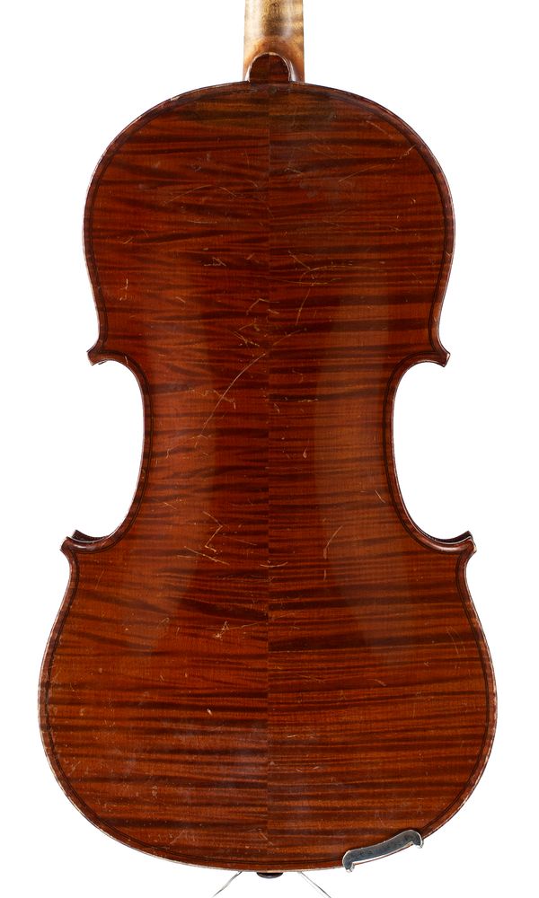 A viola, circa 1900 - back