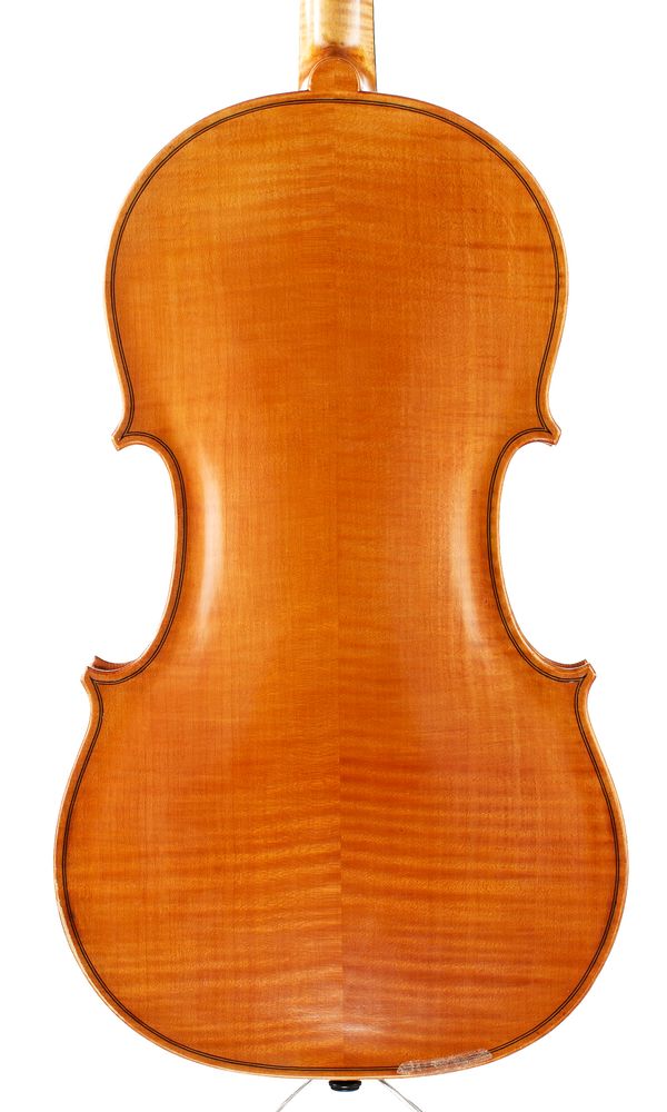 A viola by Rex H. England, Paulerspury, 1988 - back