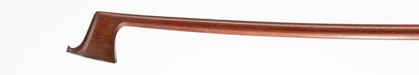 A silver-mounted violin bow. branded Finkel Atelier