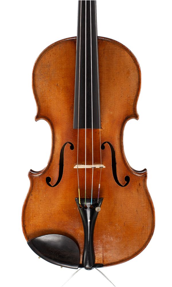 A violin, labelled Salvatore Rossani, Milan, 1924