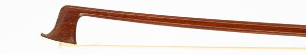 A silver-mounted violin bow, workshops of Paesold, Germany, circa 1970