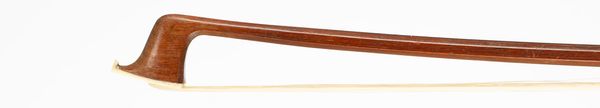 A nickel-mounted violin bow, Germany, circa 1950