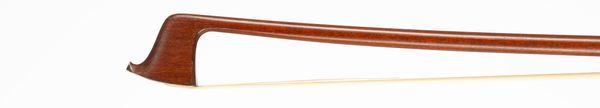 A silver-mounted violin bow by Gregory Gohde, Chicago, circa 1990