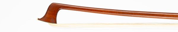 A nickel-mounted violin bow, Germany, circa 1950