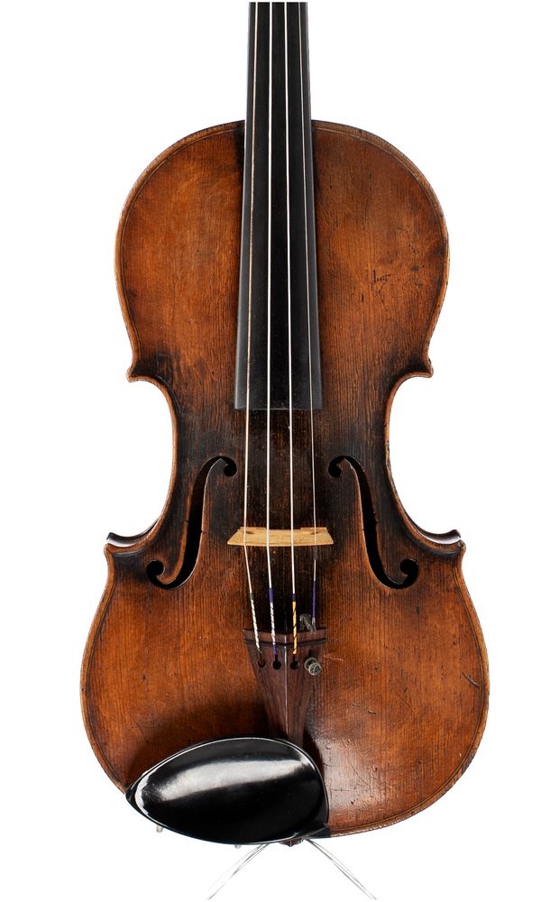 A violin, unlabelled
