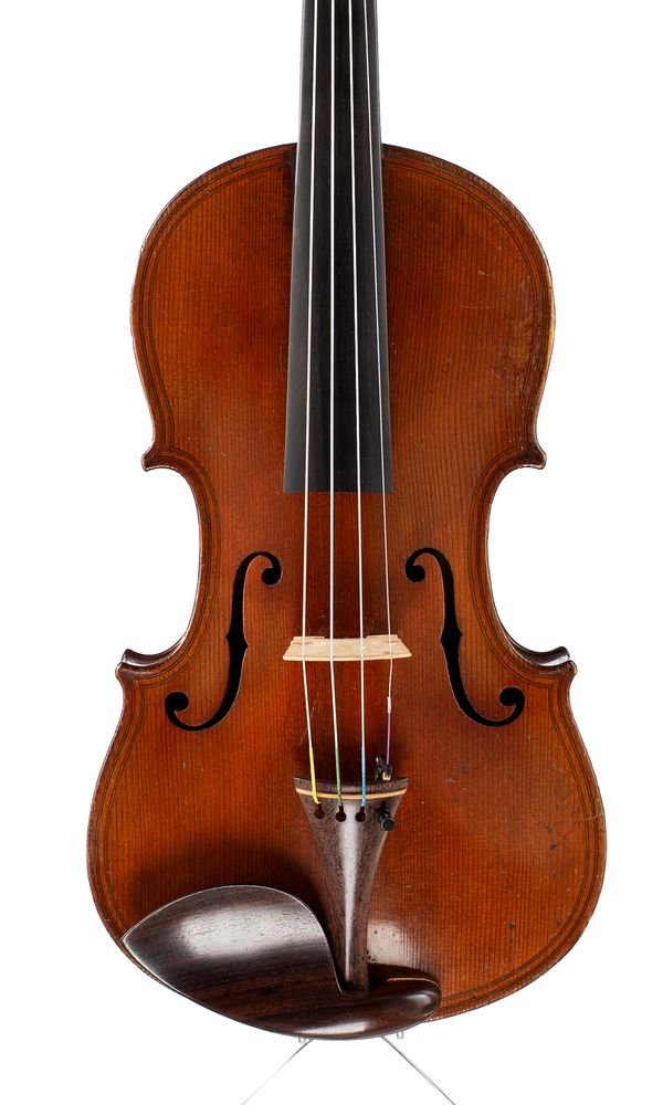 A violin, labelled The Rossini