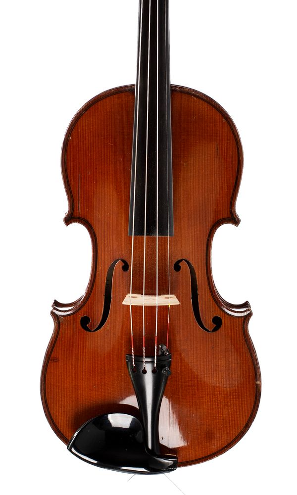 A violin by George Lotte, Mirecourt, circa 1890