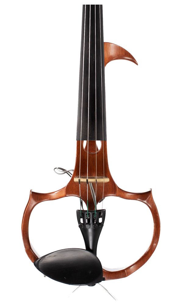 An electric violin, unbranded