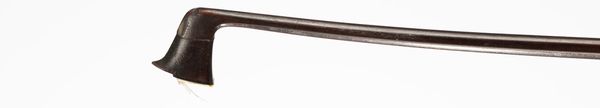 A silver-mounted violin bow, branded Tourte