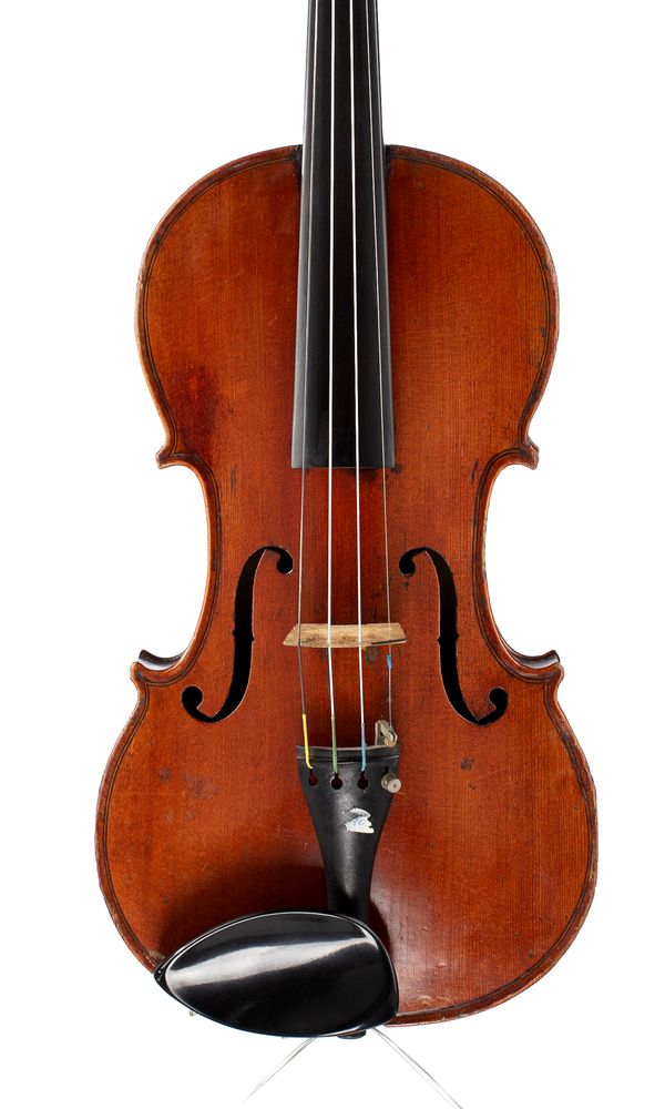 A violin, labelled Ludovico Mariani
