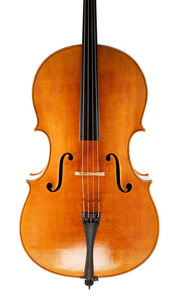 A cello by Brian Lisus, South Africa, 2012