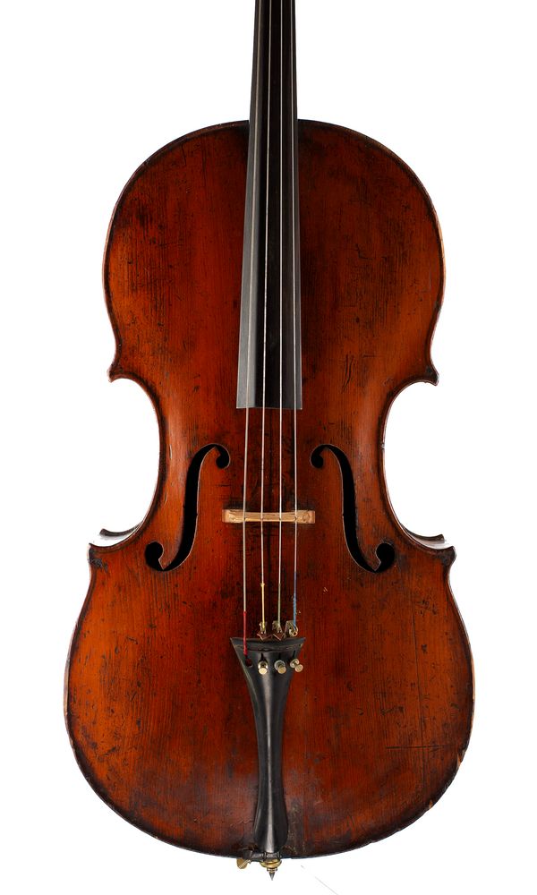 A cello, probably William Booth, Leeds, 1840