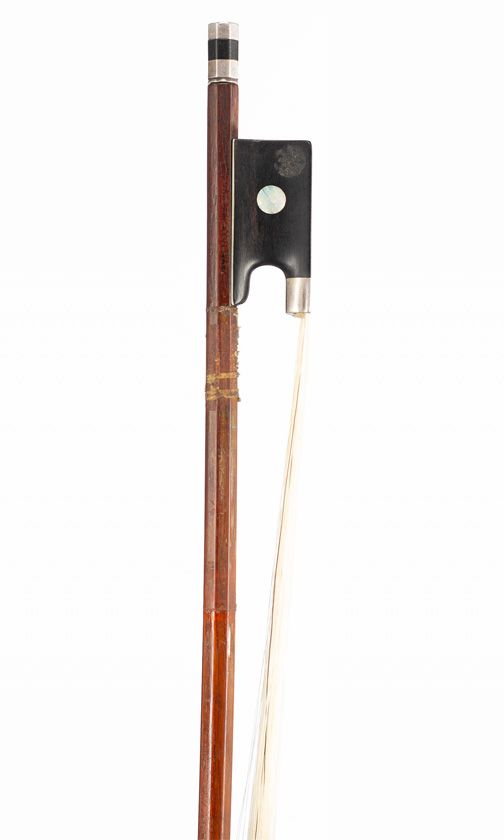 A silver-mounted violin bow, Germany, early 20th Century
